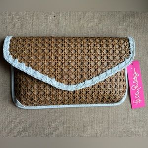 Lilly Pulitzer St. Bart’s Cane Clutch (NWT)